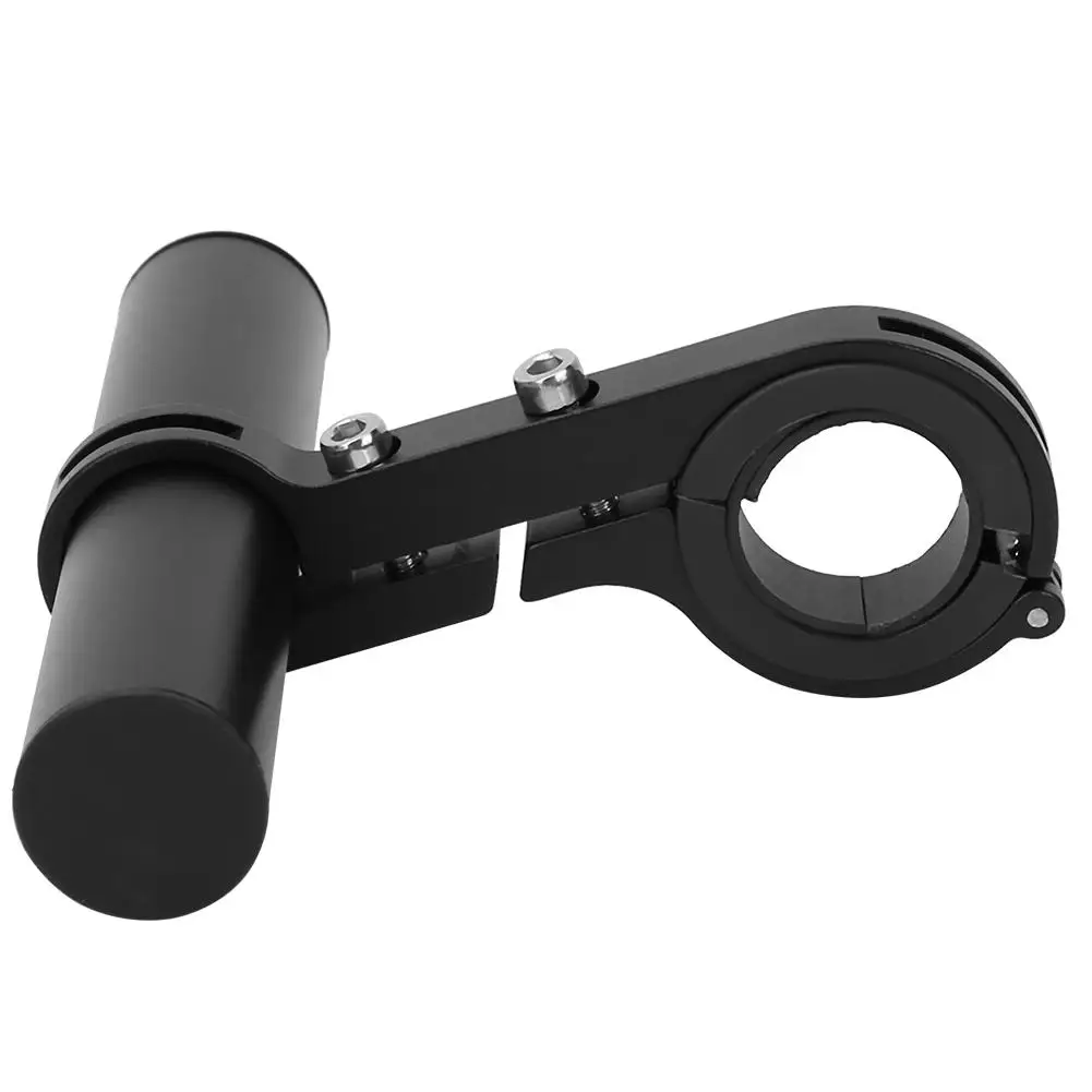 

Aluminium Alloy Bicycle Extender Mount Clip Clamp Stable Bike Handlebar Flashlight Torch Bracket Holder Cycling Accessory