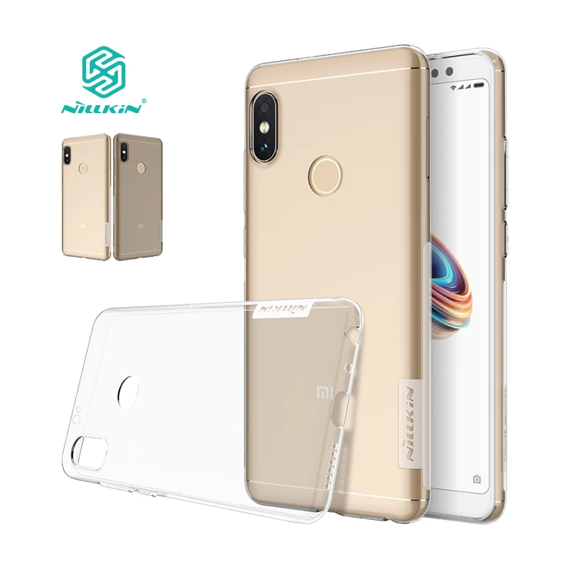 Redmi Note 5 Pro Чехол Prime 99 Nillkin Nature прозрачный защитный чехол с мягким силиконовым