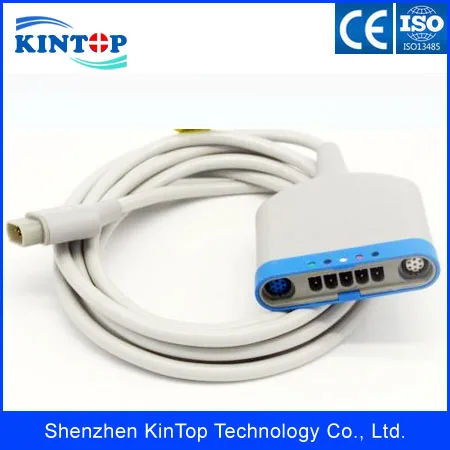 Бесплатная доставка Совместимость новый Draeger Siemens 5-lead мульти-link ECG Trunk кабель AHA/IEC