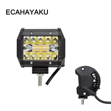 Cheap ECAHAYAKU 4 inch LED Bar LED Work Light Bar 60W for Driving Offroad Boat Car Tractor Truck fog driving light 4x4 SUV ATV 12V 24V Cheap ECAHAYAKU 4 inch LED Bar LED Work Light Bar 60W for Driving Offroad Boat Car Tractor Truck fog driving light 4x4 SUV ATV 12V 24V