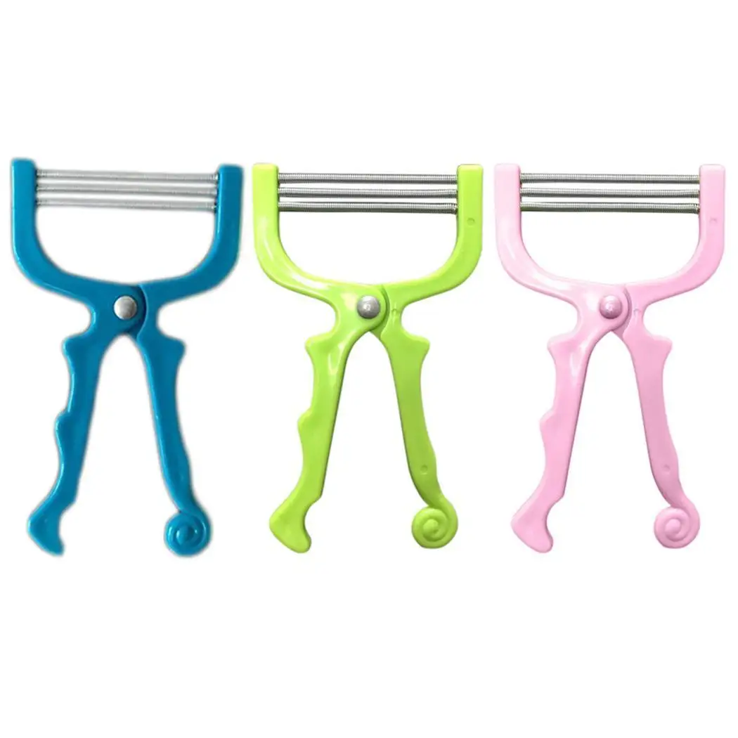 

1PCS Portable Facial Hair Remover Tool Face Beauty 3 Spring Threading Removal Epilator Intensive cleaning For Man Women