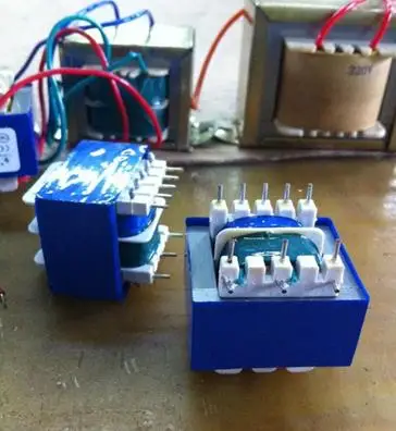 

Transformer copper pin type power transformer small transformer 10X18/8 pin 2.5W 220V 24V