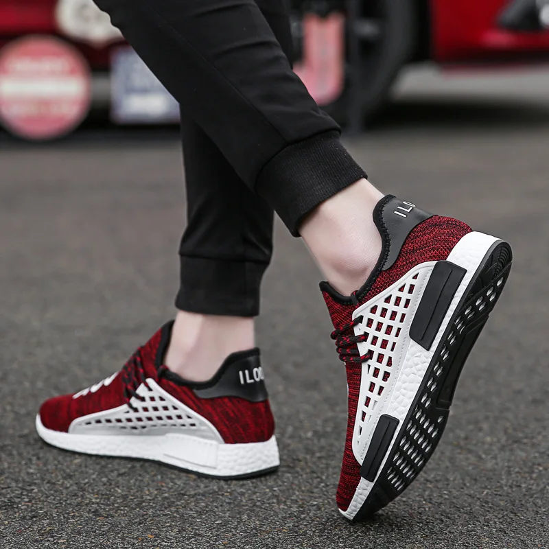 

shoes men 2018 new summer mens shoes Casual man Net cloth masculino human race ultras boosts hot fgb67