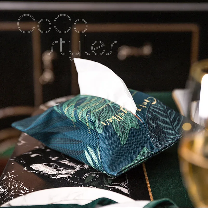 

Cocostyles InsFashion creative handmade tissue boxes for modern home decor