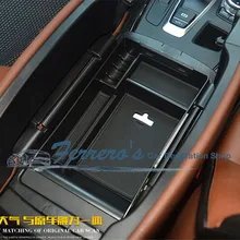 Покрытие автомобиля стикер центральный подлокотник хранить содержимое коробки для BMW-2016X5 F15/- 2016X6 F16