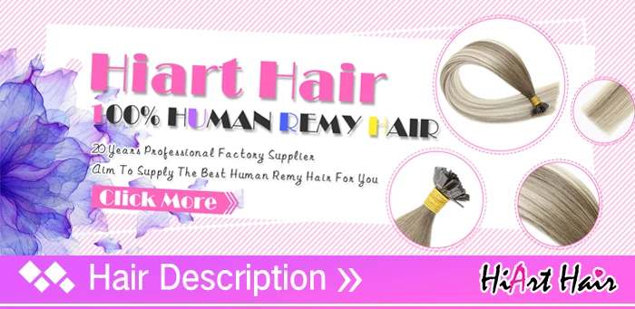 HiArt, 0,8 г/локон, волосы для наращивания на плоских кончиках, человеческие волосы remy для наращивания, салонные накладные волосы, кератиновые прямые волосы для наращивания