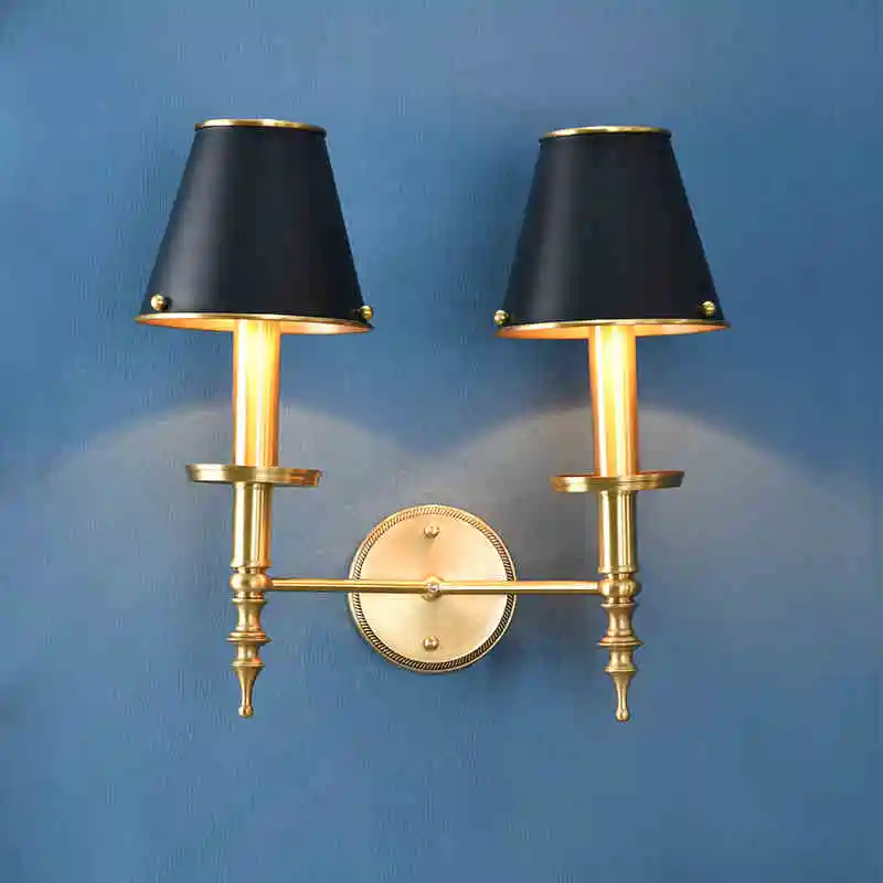 

New design creative Wall lights for living room bedroom aisle cloth cover wall lamp home wall mounted decoration lighting lamp