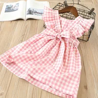 Hurave-2018-New-baby-Girl-clothes-ruffles-strapless-Children-Summer-fly-sleeve-plaid-dress-Kids-Clothes.jpg_200x200