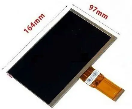 Новый 7-дюймовый ЖК-экран 1024*600 50pin для Tesla Atom 7 0 3G Замена ЖК-экрана планшета |
