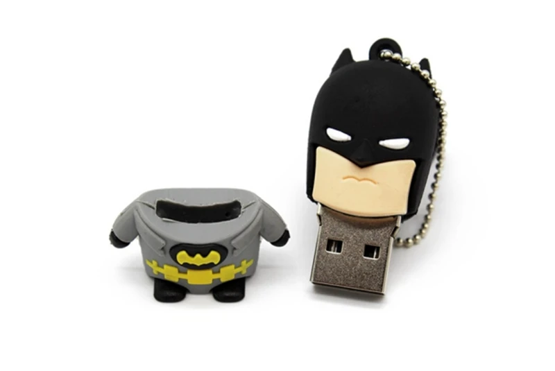 Cartoon characters usb flash disk 16GB 32G 64GB full capacity pen drive The Avengers memory stick mini plastic U disk super Hero