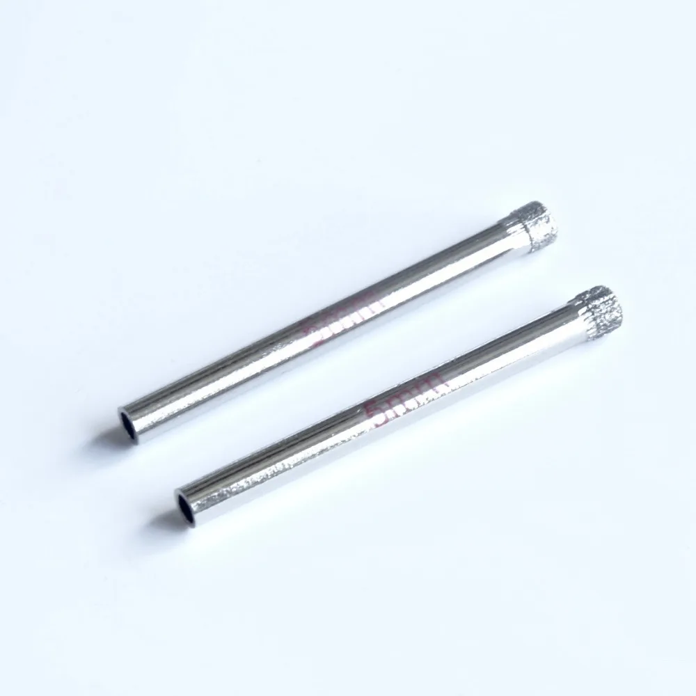 Free shipping top quality electroplated diamond core bit hole saw 3*50*10mm for drilling glass/tile/ceramics/Jade/shell/agate