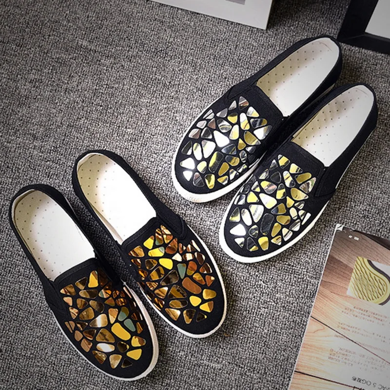 Женская обувь на толстой подошве Повседневная без застежки Новинка chaussures femme A Pedal