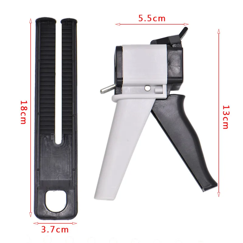 Dental Impression Gun Mixing Dispensing Universal Dispenser Gun 1:1/1:2 Silicon Rubber Dispenser Gun 10:1 Dentist Tools