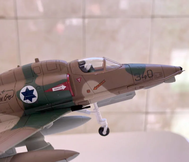 WLTK военная модель 1/72 масштаб IAF Douglas A-4 Skyhawk Fighter литая под давлением металлическая MPlane модель игрушка для коллекции, подарок, дети