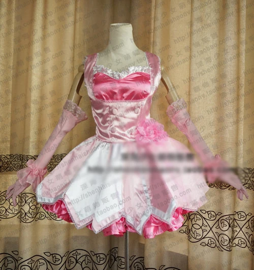 

LoveLive! SR Pink Petal Skirt Nishikino Maki Cosplay Costume Halloween Uniform Outfit Party Dress Custom-made