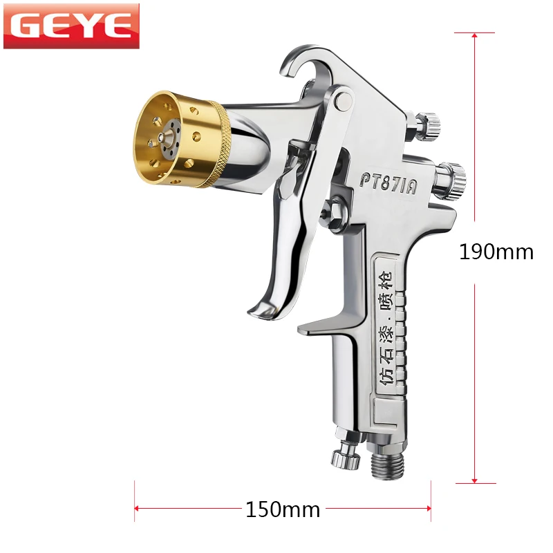 Us 42 0 Geye Pressure Latex Paint Spray Gun For Paint Automatic Spray Gun Interior Wall Paint Sprayer Pneumatic Tools In Spray Guns From Tools On