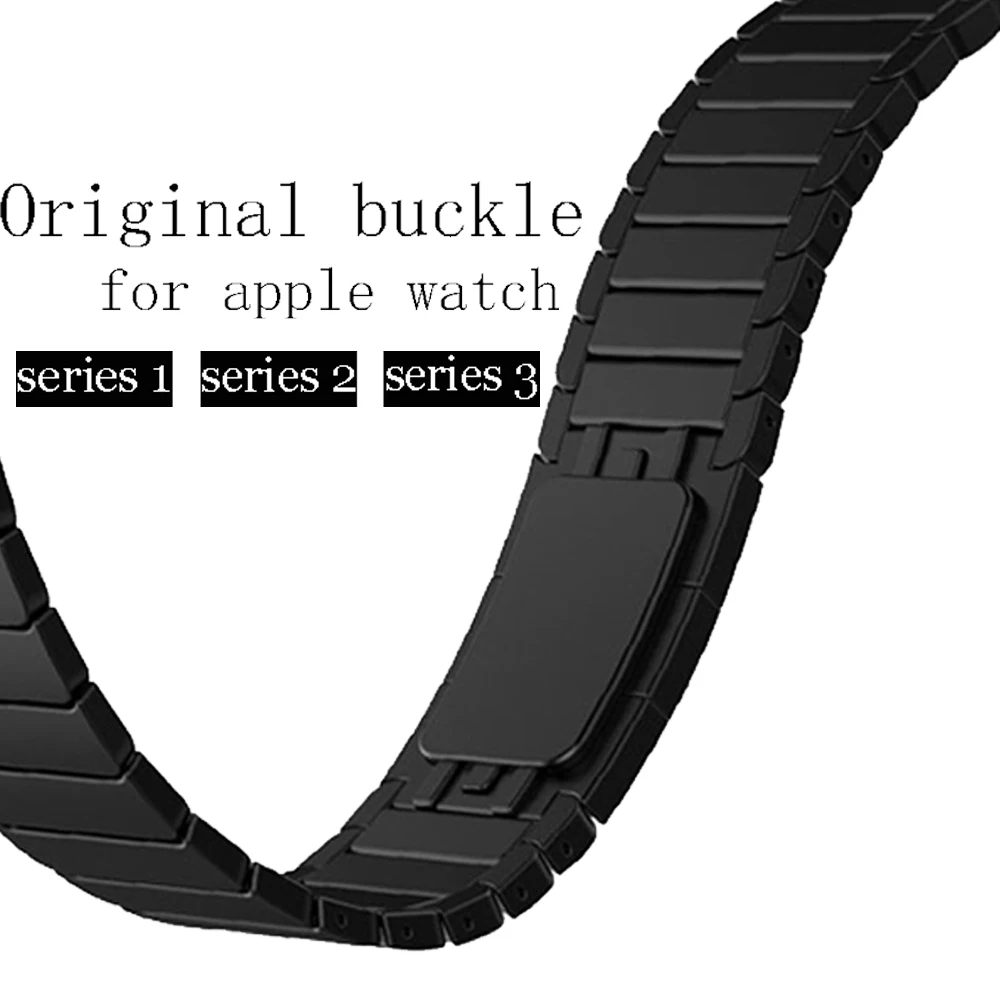 

316L stainless steel watch accessories strap for Apple Watch bands 42mm 38mm wrist Link Bracelet watchband for iwatch 3/2/1