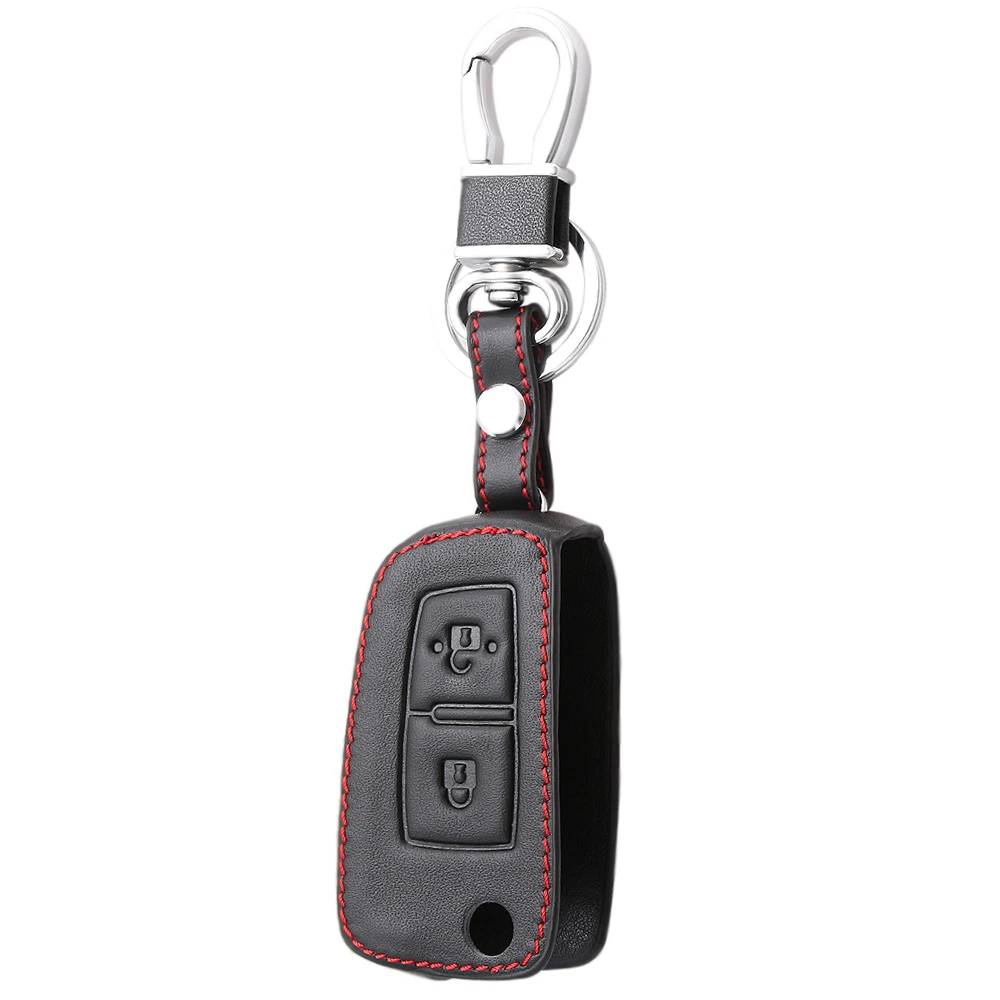Genuine Leather car key cover case Holder for Nissan Qashqai X trail