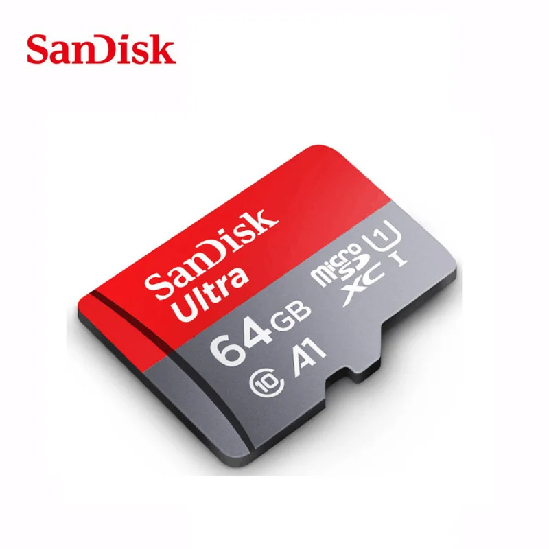 Карты памяти SanDisk Ultra 128 ГБ, 64 ГБ, 32 ГБ, 16 ГБ, 8 ГБ, 200 ГБ, карта памяти micro SD, класс 10, microSD UHS-I, класс 4, tf карта microSDXC