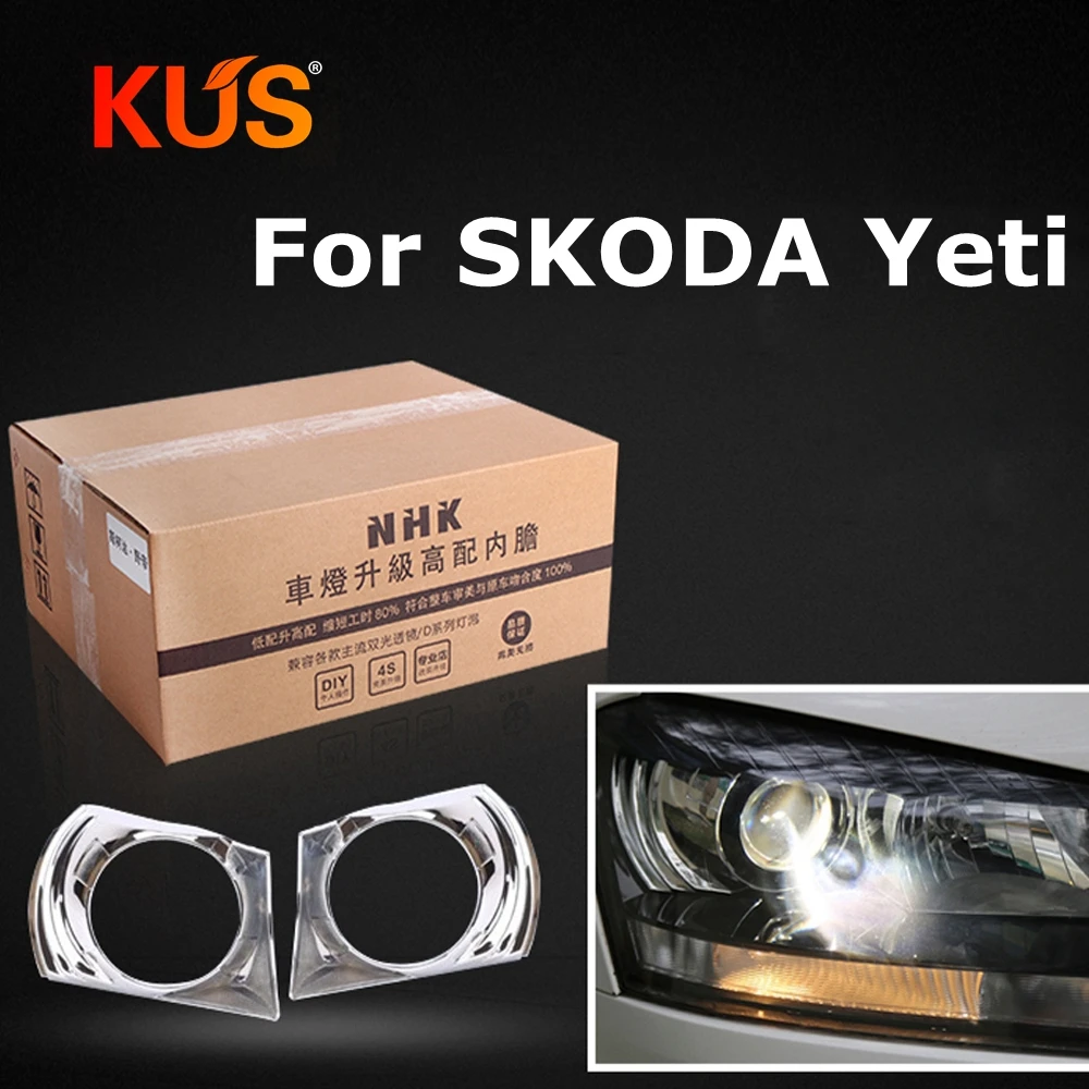 Car Headlight Headlamp High Liner Lamp Upgrade For Skoda Yeti