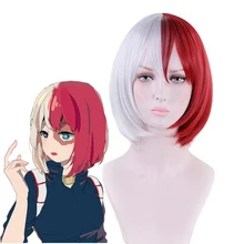 Парик для косплея «Мой герой», парик для косплея «Shouto Todoroki», парик для косплея «BoBo», термостойкий синтетический парик для косплея «Boku No Hero», парики для Хэллоуина