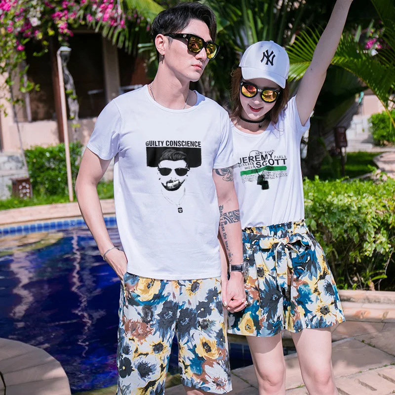 2019 Valentine tshirts Lovers Clothes Couple T-shirt Women Men Funny Cartoon Print T Shirts His and Hers Gifts For Loved Top 2019 Valentine tshirts Lovers Clothes Couple T-shirt Women Men Funny Cartoon Print T Shirts His and Hers Gifts For Loved Top