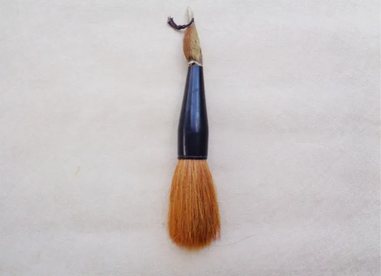 Forma de Cabelos Caneta de Caligrafia Hopper-em Doninha Pincel Chinesa Pintura Escovas Caneta Penholder Chinês Curta Escrever Dísticos 10 Pincéis de pintura