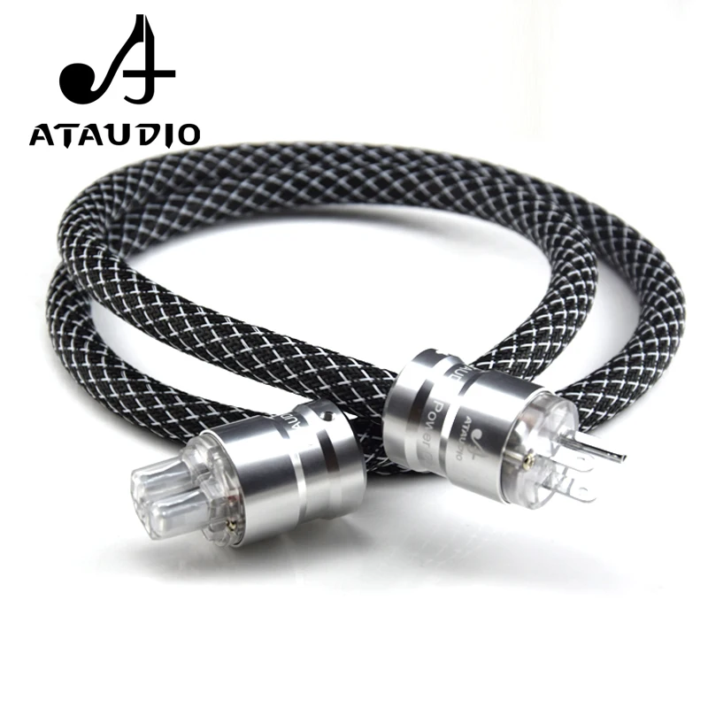 Кабель питания ATAUDIO Hif 4N OFC DVD усилитель Мультимедиа Высокое качество шнур с вилкой