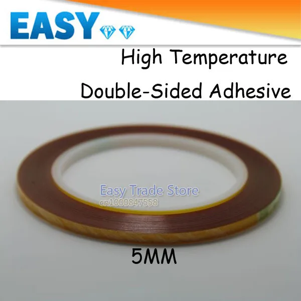 Free Shipping 5mm Dark Brown BGA Tape, Thermal Insulation Double Sided