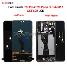 Для huawei P20 Pro P20 Plus CLT-AL01 CLT-L29 ЖК-дисплей кодирующий преобразователь сенсорного экрана в сборе для huawei P20Pro P20Plus lcd 6,1"
