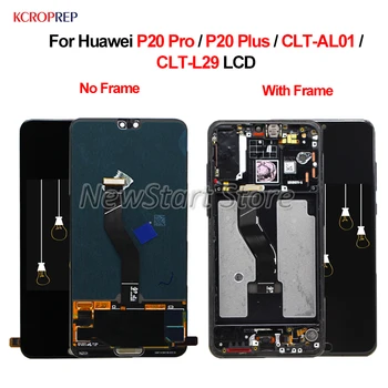 

For Huawei P20 Pro P20 Plus CLT-AL01 CLT-L29 LCD Display Touch Screen Digitizer Assembly For Huawei P20Pro P20Plus lcd 6.1"