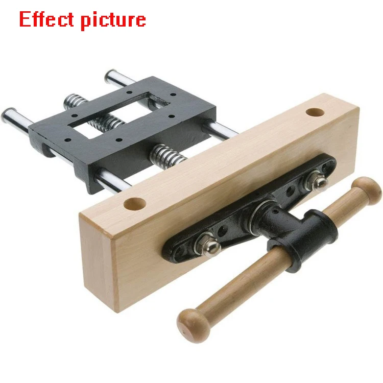 

Woodworking Clamp Guide Rod Woodworking Table Double Connecting Rod Work Table Console Clamp 9''/10''