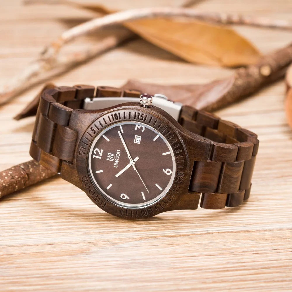 Eco Friendly Sandal Wood Health font b Watches b font Uwood Brand font b Wooden b