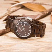 Eco-Friendly Sandal Wood Health Watches Uwood Brand Wooden Watch Japan Quartz Wristwatch For Mens Women Lover Best Gift