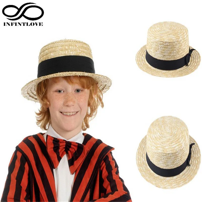 boys boater hat