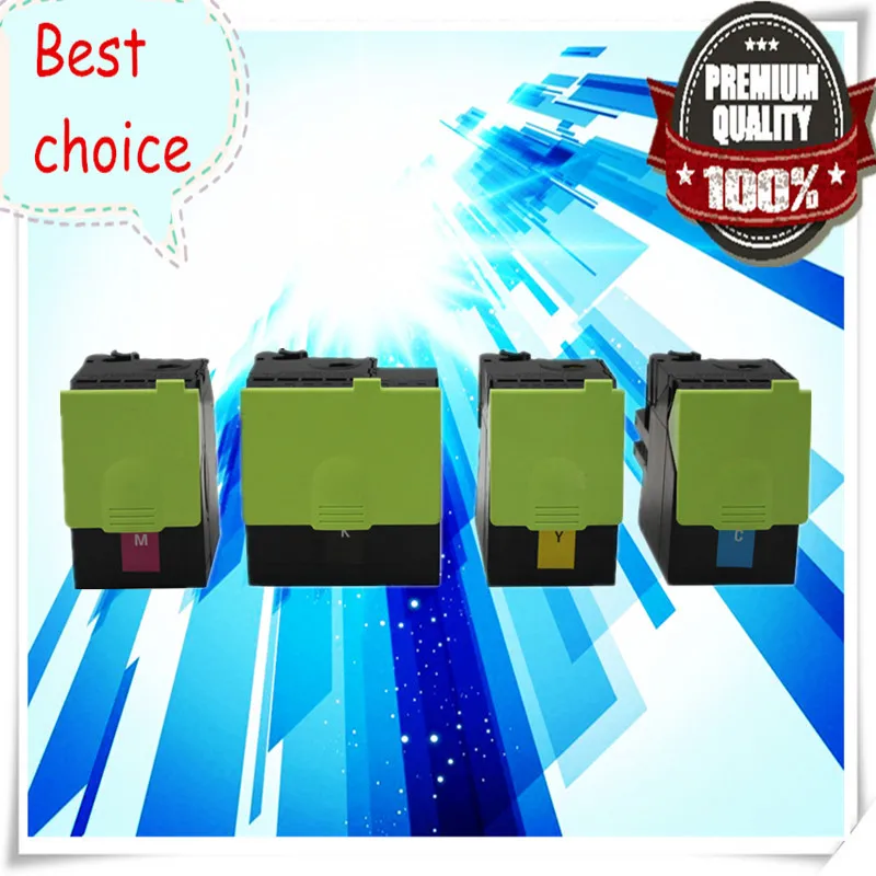 

High Quality color toner for Lexmark CX 310 toner cartridge CX310 (KCMY/set) for Lexmark CS310 laser printer