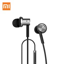 Original XIAOMI Hybrid Piston Dual Driver font b Earphone b font Stereo In Ear Circle Iron