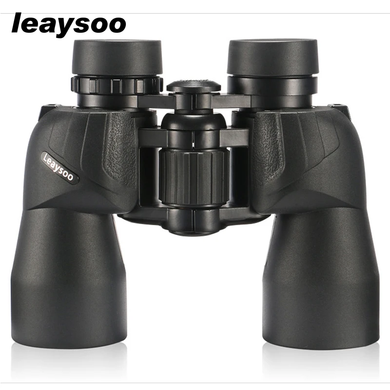 LEAYSOO 10x42 Binocular BAK4 FMC Coating profession For Adult Waterproof night vision Telescope Binocular