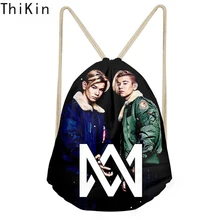 Тикин Маркус и Мартинус, сумка на шнурке, Детские рюкзаки для девочек-подростков, супер звезда, индивидуальный логотип, сумка для путешествий, женский рюкзак