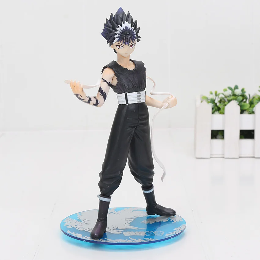 YuYu Hakusho Yusuke Urameshi Minamino Shuuichi фигурка 1/8 масштаб окрашенная ПВХ фигурка коллекционная игрушка - Цвет: black no box