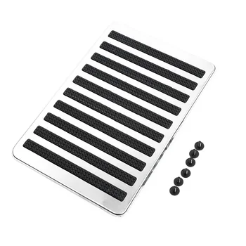 

Floor Carpet Mat Patch Foot Heel Plate Pedal Pads Car Auto Interior Mouldings Accessories Replacements Carpet Plate