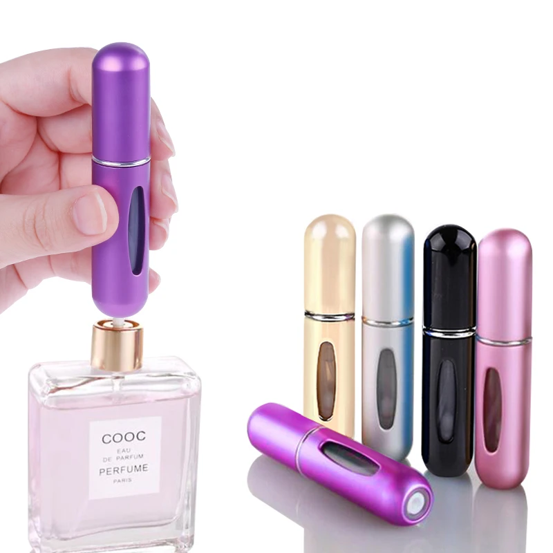 mini refillable perfume bottle with spray
