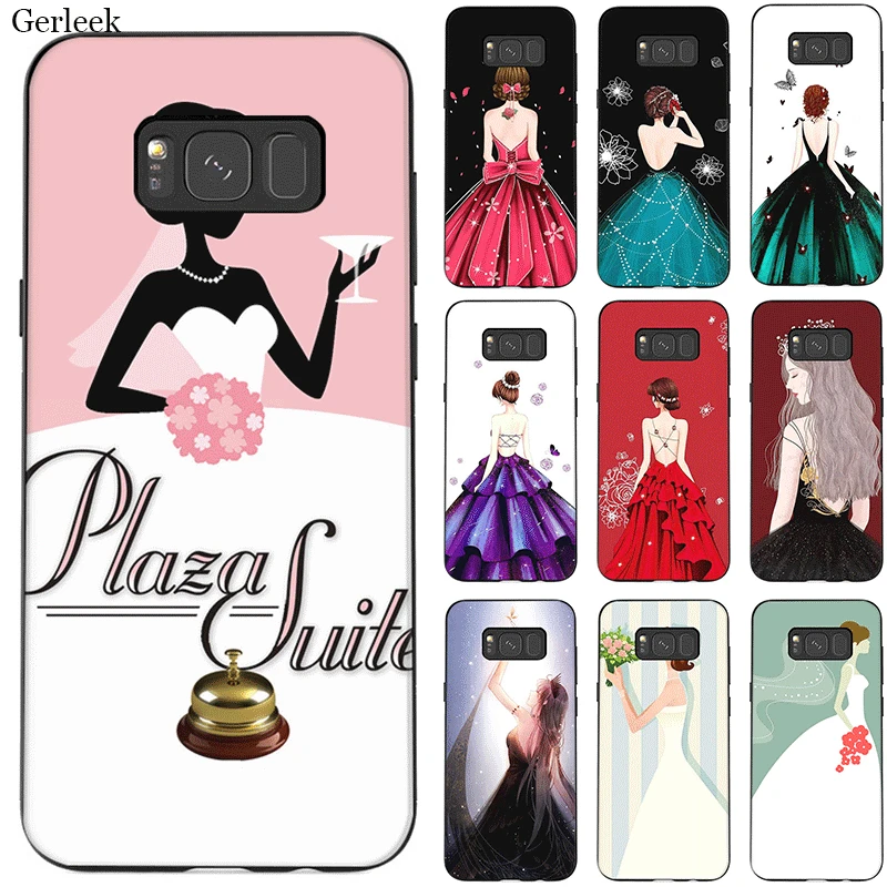 Cell Phone Case Personalised Wedding For Samsung A01EU US S10 S20 Plus Ultra S6 S7 Edge S8 S9 S10E Note 8 9 Cover | Мобильные