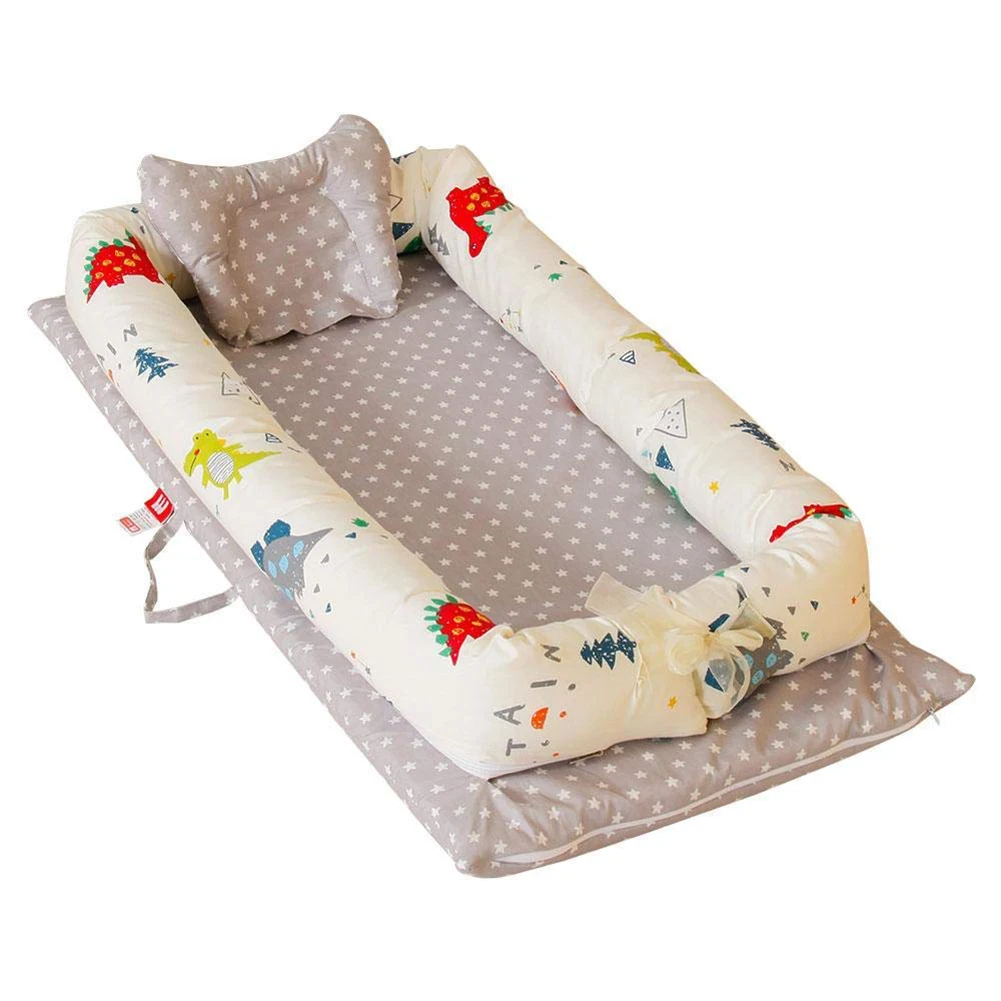 Cama de Viagem Cama para o Bebê Centímetros Alta Qualidade Bebê Cama Portátil Berço Dobrável Lavável Newborn Dormir 100% Algodão 90x55x15 12 Berço Dobrável Lavável Newborn Dormir cama de