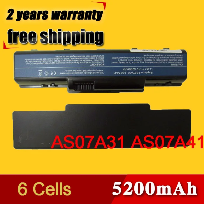 For Acer Laptop Battery for Acer Aspire 5740 4740g 5740g 5542g 4930g 5738zg 4736 AS07A31 AS07A32 for acer battery AS07A41