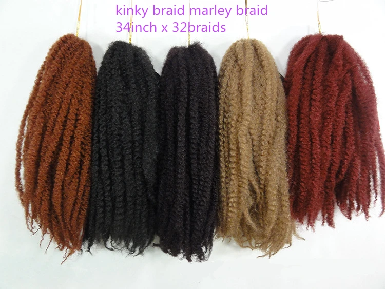 Braiding Hair Color 2 - Braids