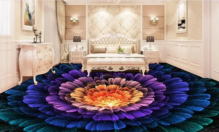 -custom-3d-floor-Colorful-flowers-waterproof-wallpaper-for-bathroom-vinyl-floor-tiles-self-adhesive-film