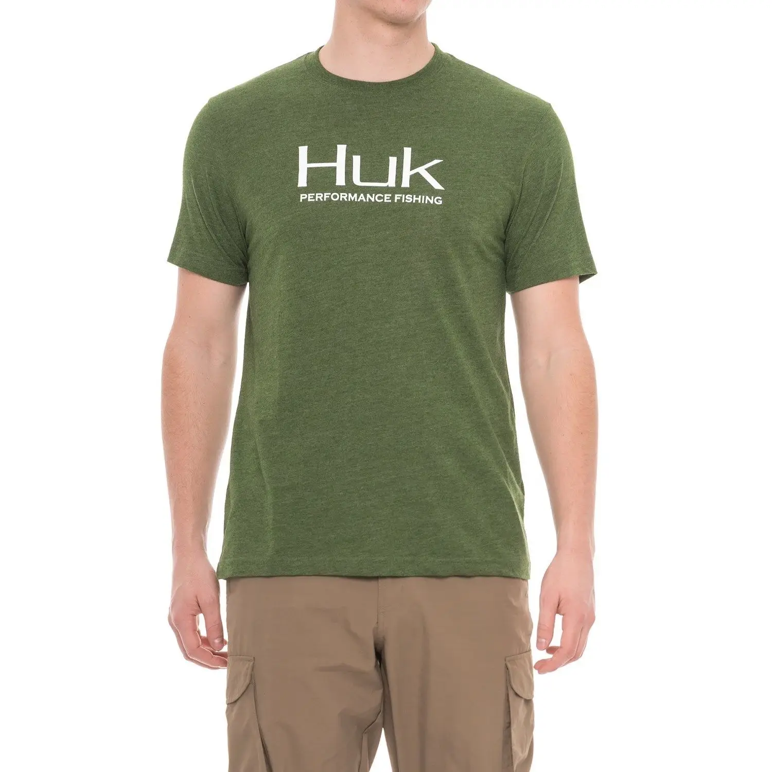 HUK Logo Breathable Soft Fishinger T Shirt Choose Size & Color NEW