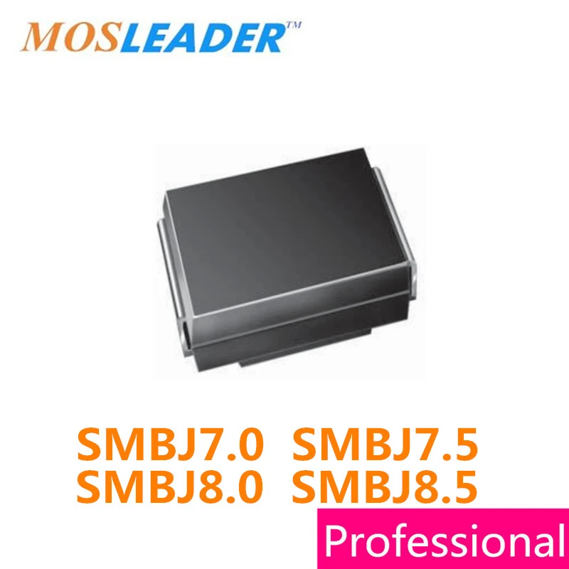 

750pcs DO214AA SMB SMBJ7.0 SMBJ7.0A SMBJ7.0CA SMBJ7.5 SMBJ7.5A SMBJ7.5CA SMBJ8.0 SMBJ8.0A SMBJ8.0CA SMBJ8.5 SMBJ8.5A SMBJ8.5CA