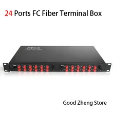 24 порта FC стойка-крепление утолщение оптоволоконная коробка FC волоконно-оптическая распределительная коробка оптоволоконное распределение